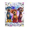 Lucky Dogs Puzzle — Colorful Paw Print Jigsaw (110/252/520/1014 pcs)