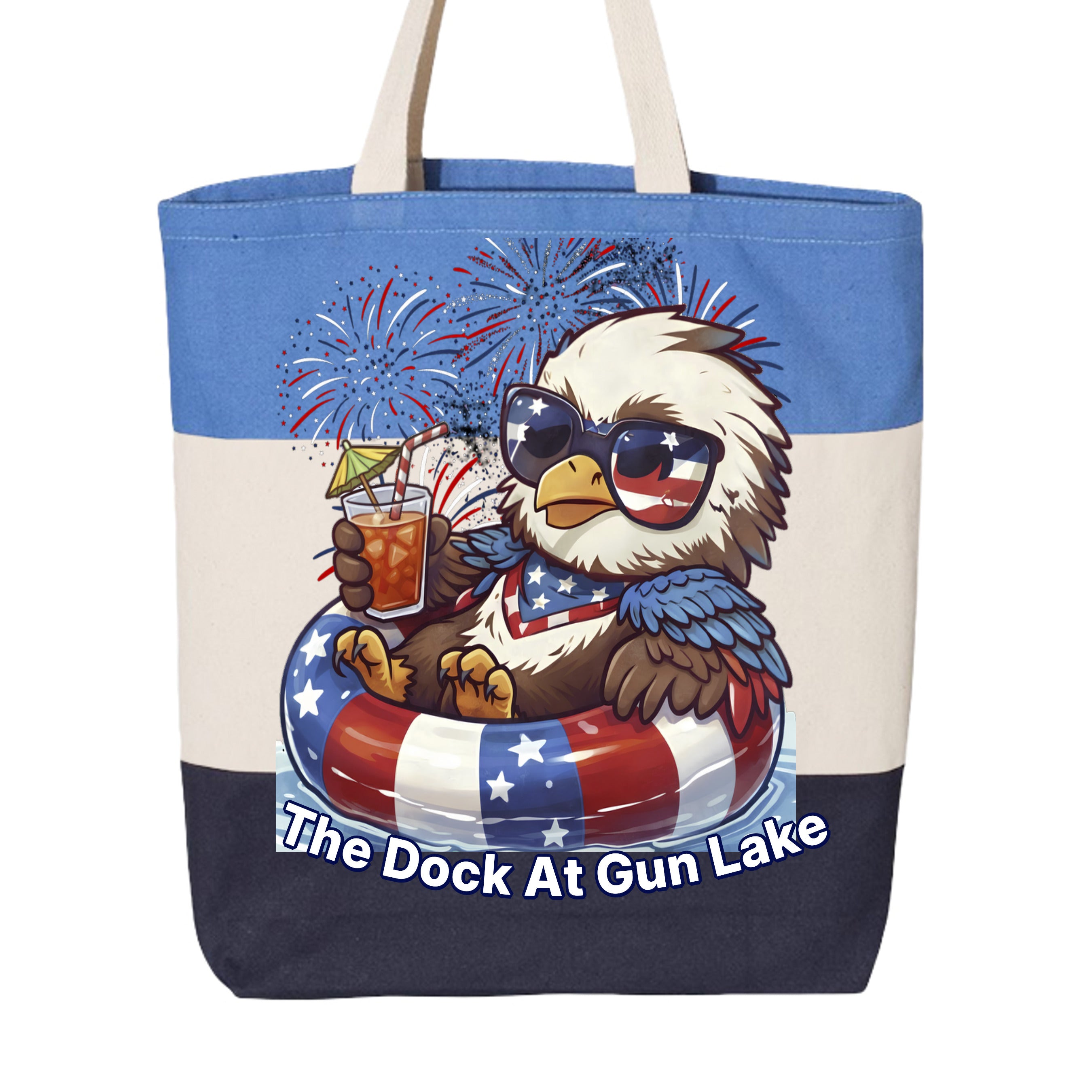 Navy/ Natural/ Carolina Blue - Q125900 - FRONT